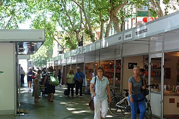 25 stalls at palma's book fair