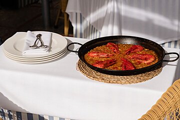 Paella at Las Terrazas