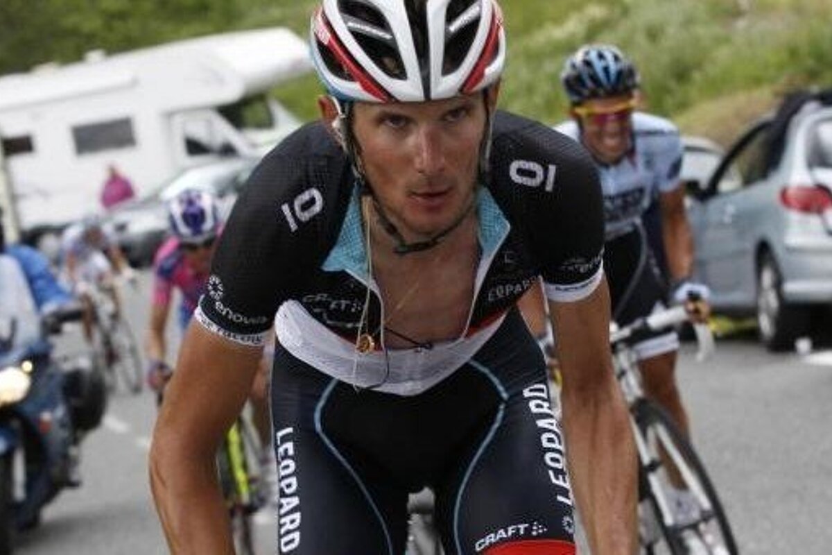 a professional cyclist