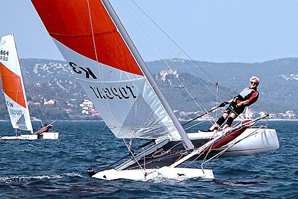 2 person K3 Sailing Catamaran, Port d'Alcudia