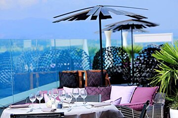 Blu 1835 Hotel & Thalasso, Cannes hotel restaurant