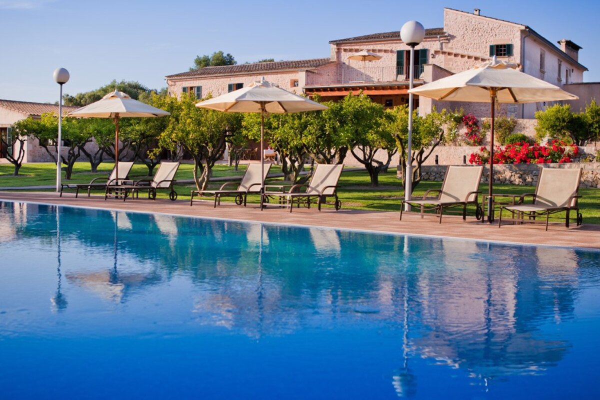Son Roig Hotel, Porreres pool
