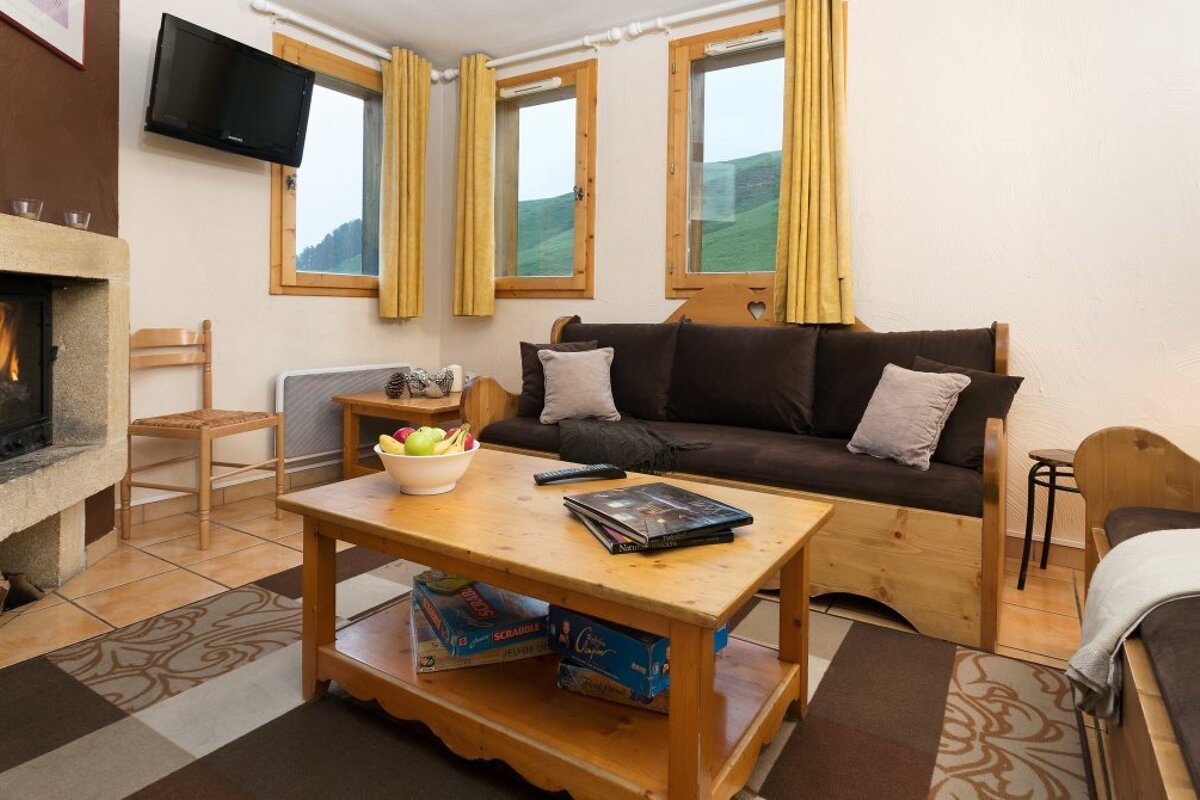 Alpages No.3 Chalet, La Plagne Soleil lounge