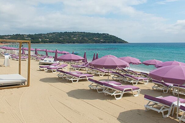 Eden Plage Restaurant, Ramatuelle beach