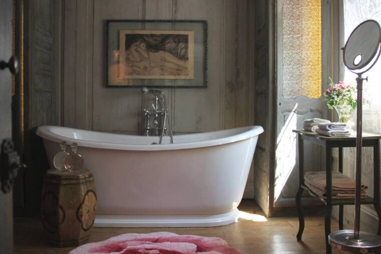 Les Rosees Hotel, Mougins bathroom