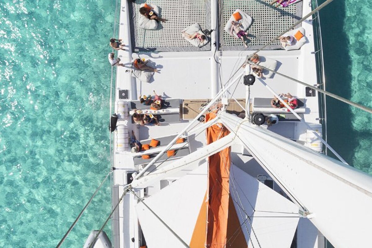 Attraction 24m Catamaran, Palma de Mallorca deck