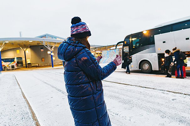 Altibus Airport Transfers at a pick-up point