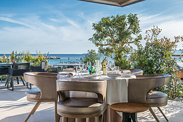 Les Pecheurs Gourmet Restaurant, Juan Les Pins restaurant terrasse