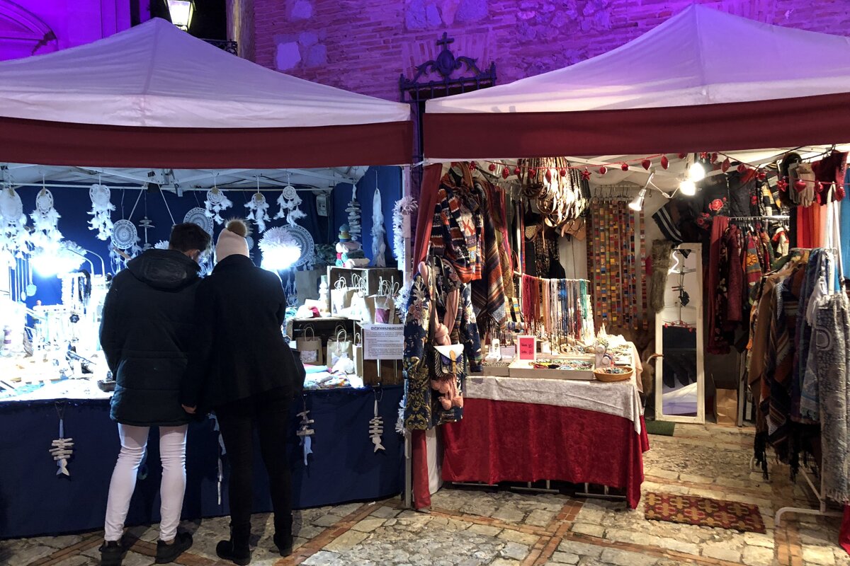 Christmas Market at Pueblo Español, Palma de Mallorca