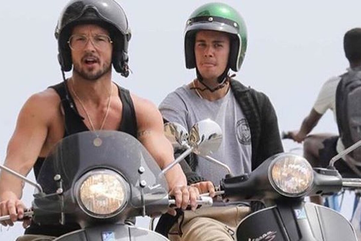 Justin Bieber parties in Nice 2017