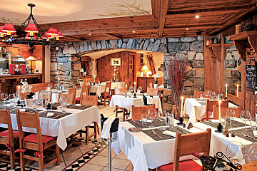 La Table de mon Grand Pere, Courchevel Le Praz interior