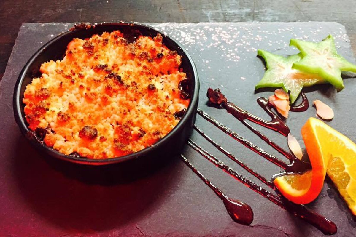 Le Trappeur Restaurant, Les Deux Alpes dessert