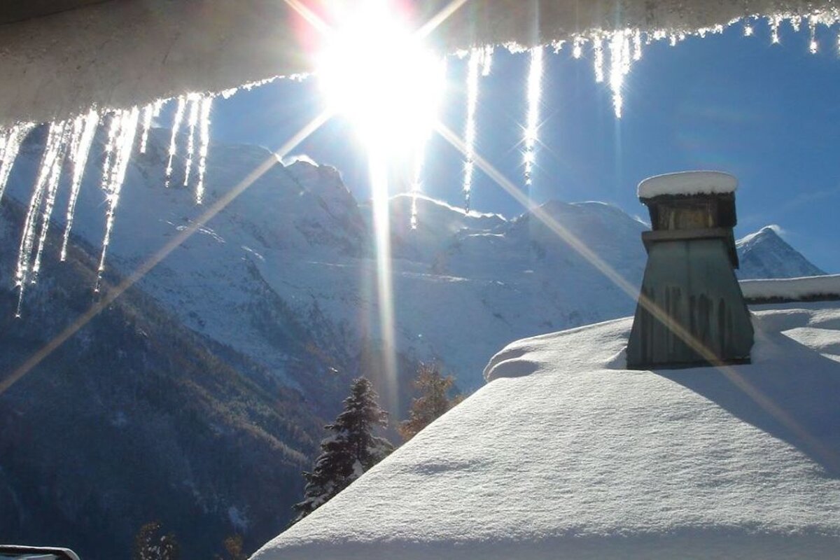 Ski Station Chalet, Chamonix view