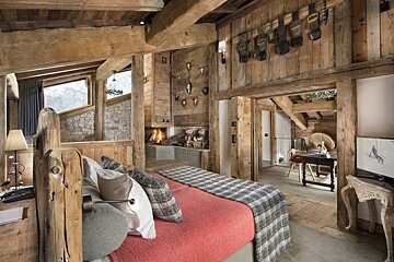 a picture of a hotel suite at La Bouitte Hotel, St Martin de Belleville