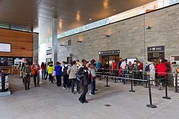 The Aiguille du Midi cable car