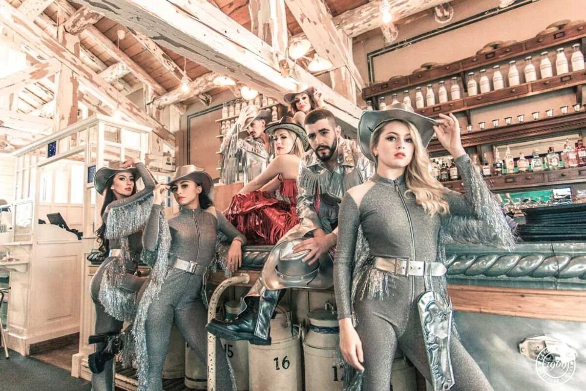 Cabaret at La Folie Douce Val d'Isere, Val d'Isere Valley