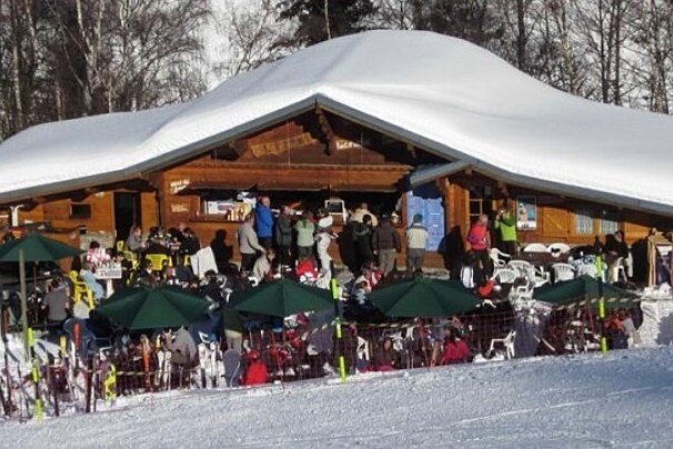 L'Hermine Restaurant, Alpe d'Huez exterior