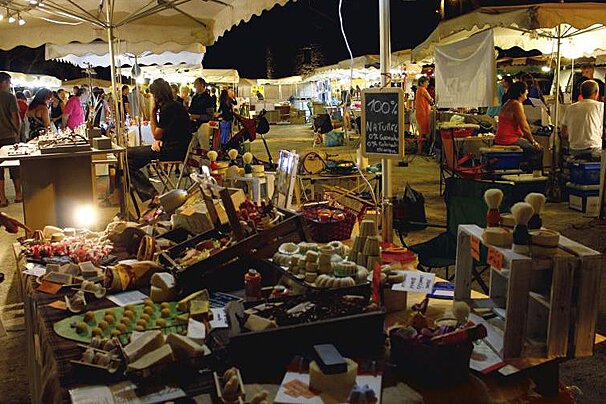 Night market in Bormes les Mimosas