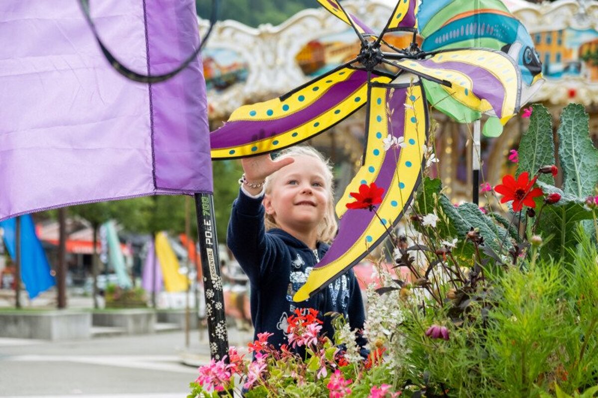 childrens event, Morzine