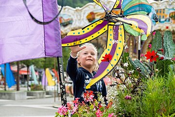 childrens event, Morzine
