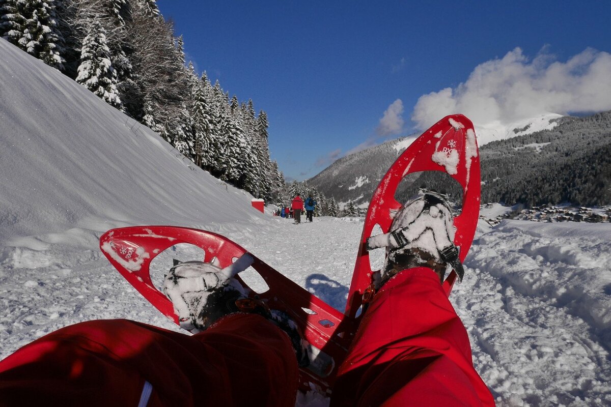 Snowshoeing, Morzine