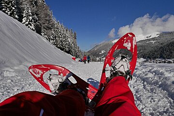 Snowshoeing, Morzine