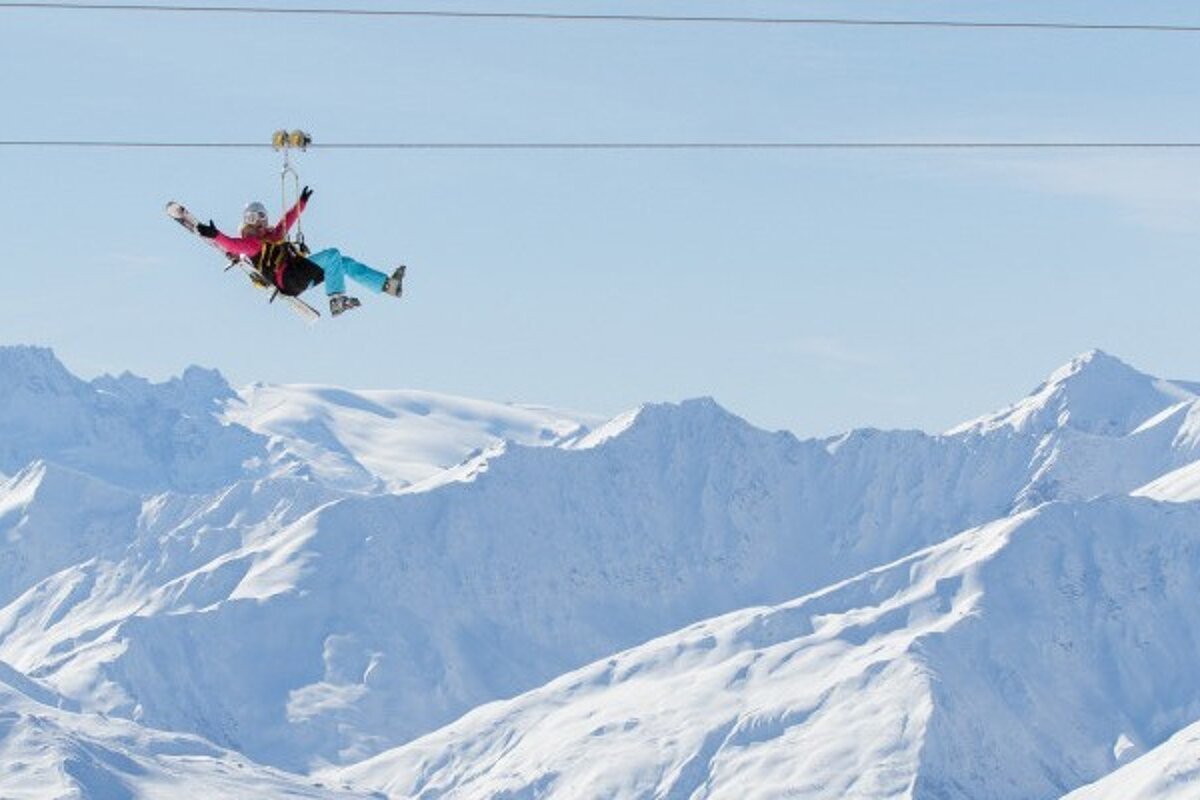 Zip Wire Val Thorens