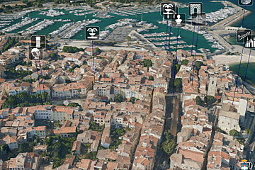 Antibes 3D plan at your fingertips