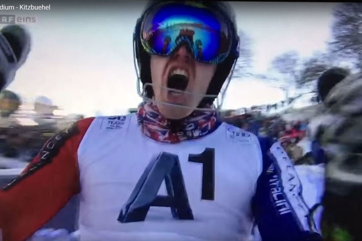 British skier Dave Ryding makes history in Kitzbuhel