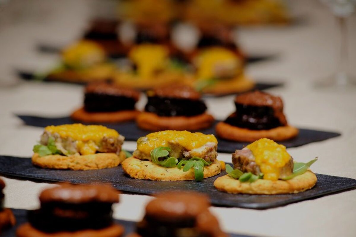 Food at Ca n'Ignasi restaurant Inca