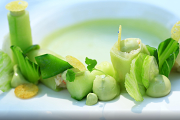 Domaine de Manville Restaurant, Les Baux style of cuisine