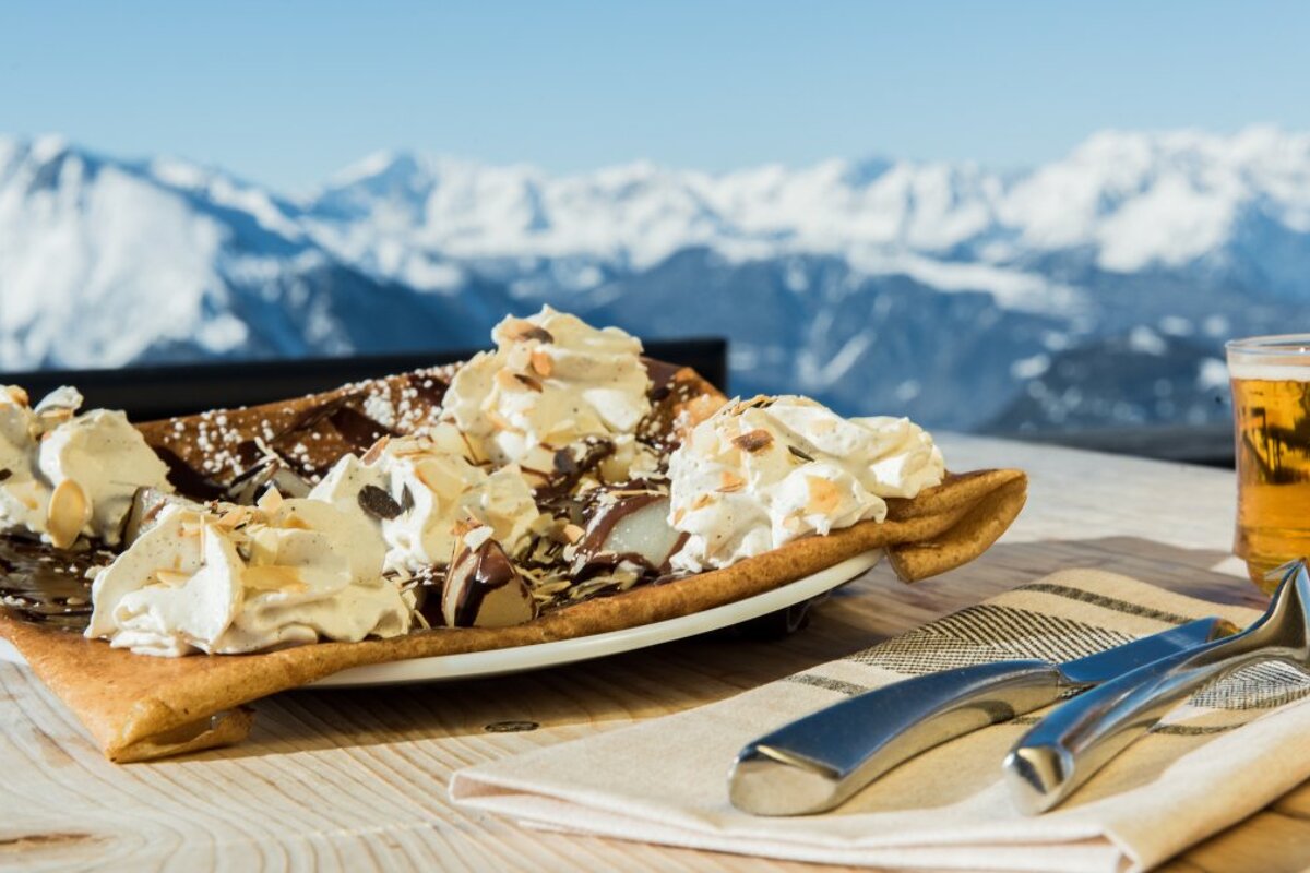 Le Mouton Noir Self Service Restaurant, Verbier dessert