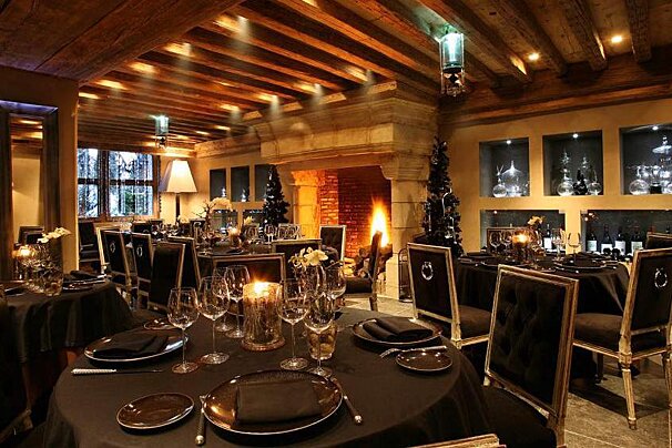 Le Saint Roch Restaurant, Courchevel  interior