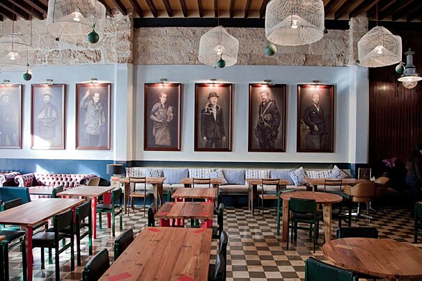 Patron Lunares Cantina Restaurant, Santa Catalina (Arty District) interior
