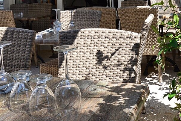 A la Table du Marche Restaurant, Nice restaurant terrasse