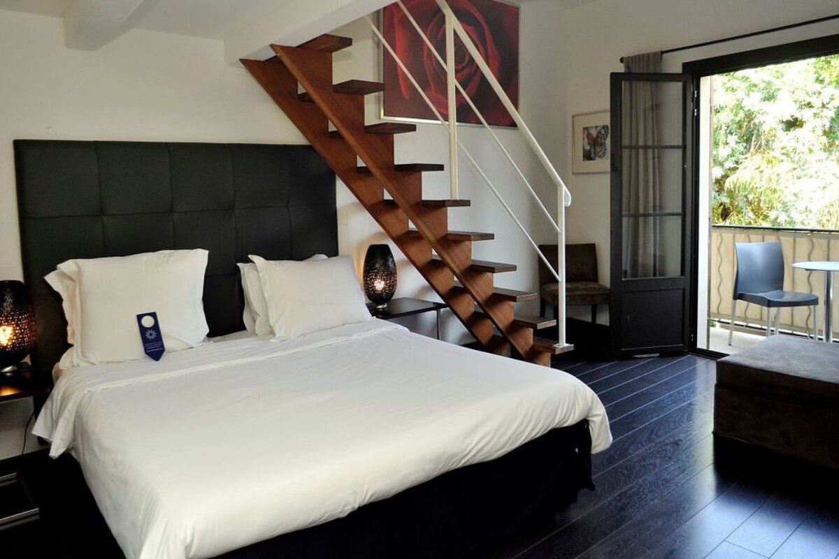 a picture of a hotel suite at B Lodge Hotel, Saint Tropez 