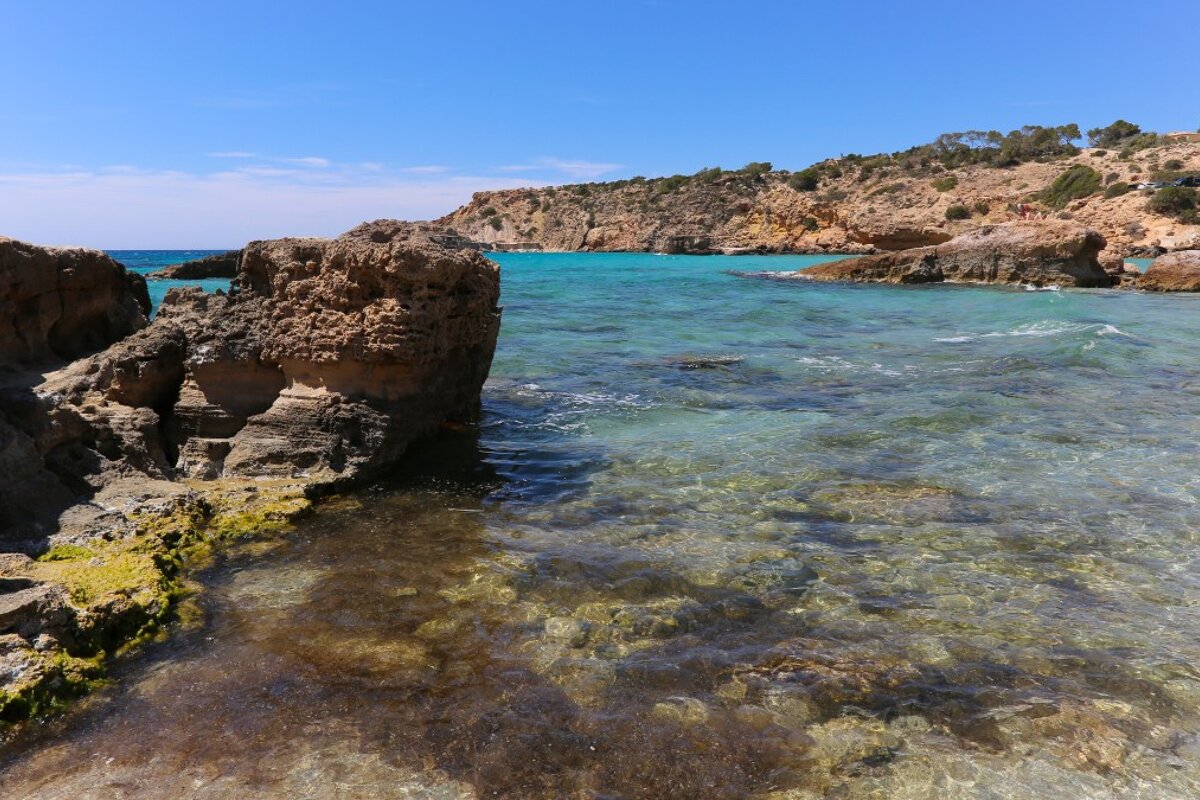 Rocks at Cala Tarida
