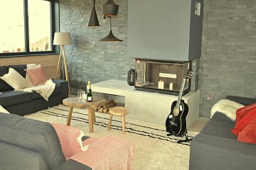 a smart looking chalet in La Plagne