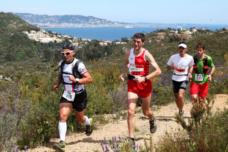 Trail running race in the Alpes-Maritimes