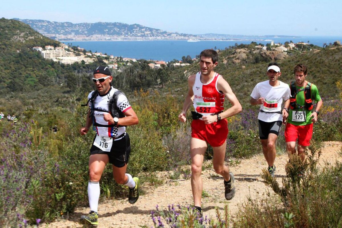Trail running race in the Alpes-Maritimes