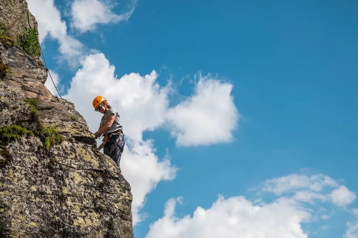 Rock climbing in Val Thorens