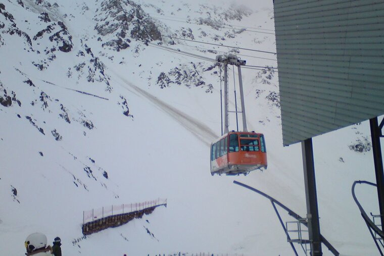 Near ideal on-piste conditions throughout Les Arcs