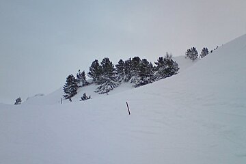 Near ideal on-piste conditions throughout Les Arcs