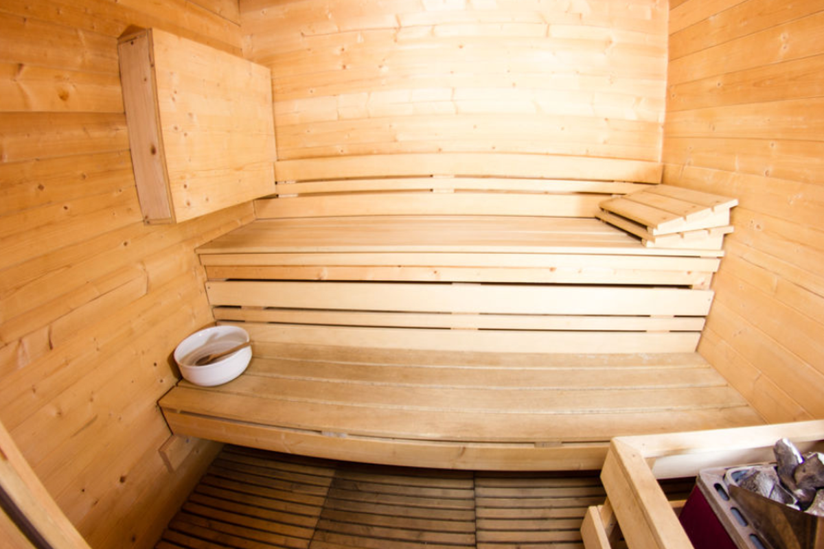 Will I Ski? La Plagne, La Plagne 1800 sauna