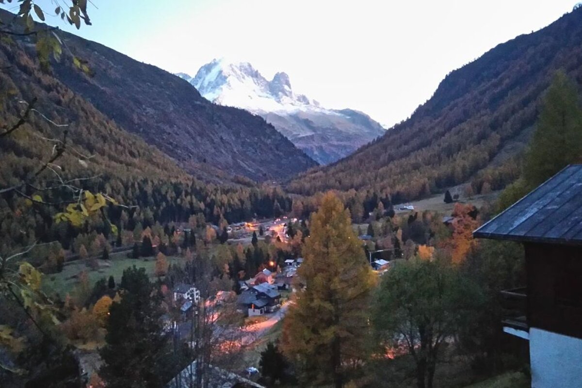 Hiking in Vallorcine near Chamonix Mont Blanc