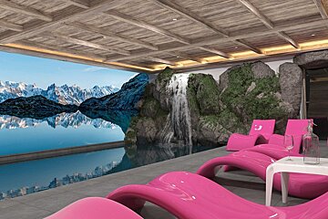 La Ferme de mon Grand-Pere Chalet, Meribel Centre swimming pool