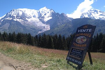 Trail Running in Les Houches via Bellevue and Prarion