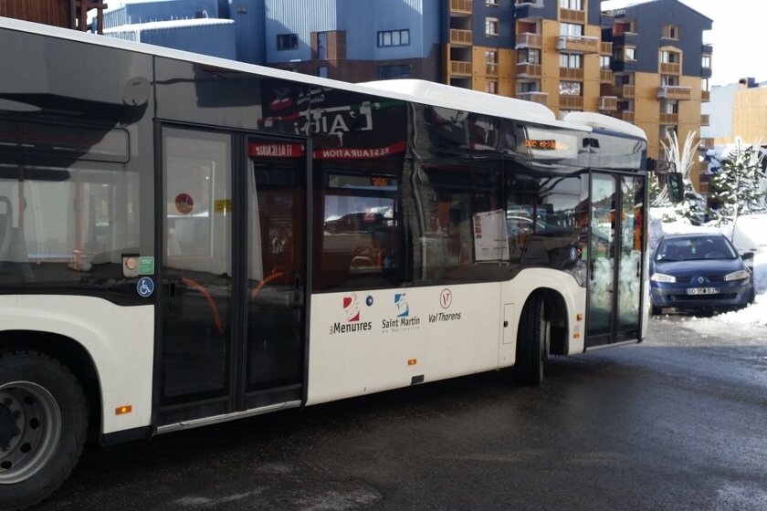 Bus services in Val Thorens
