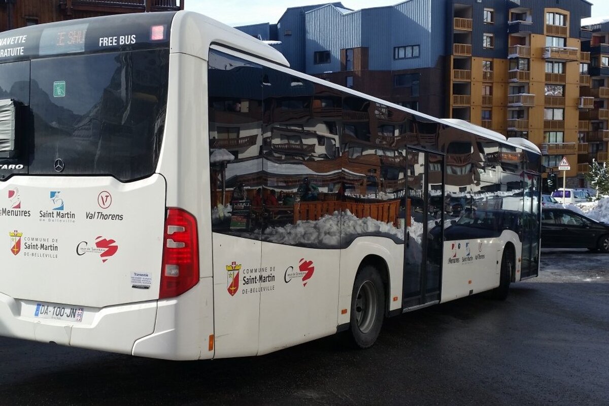 Bus services in Val Thorens