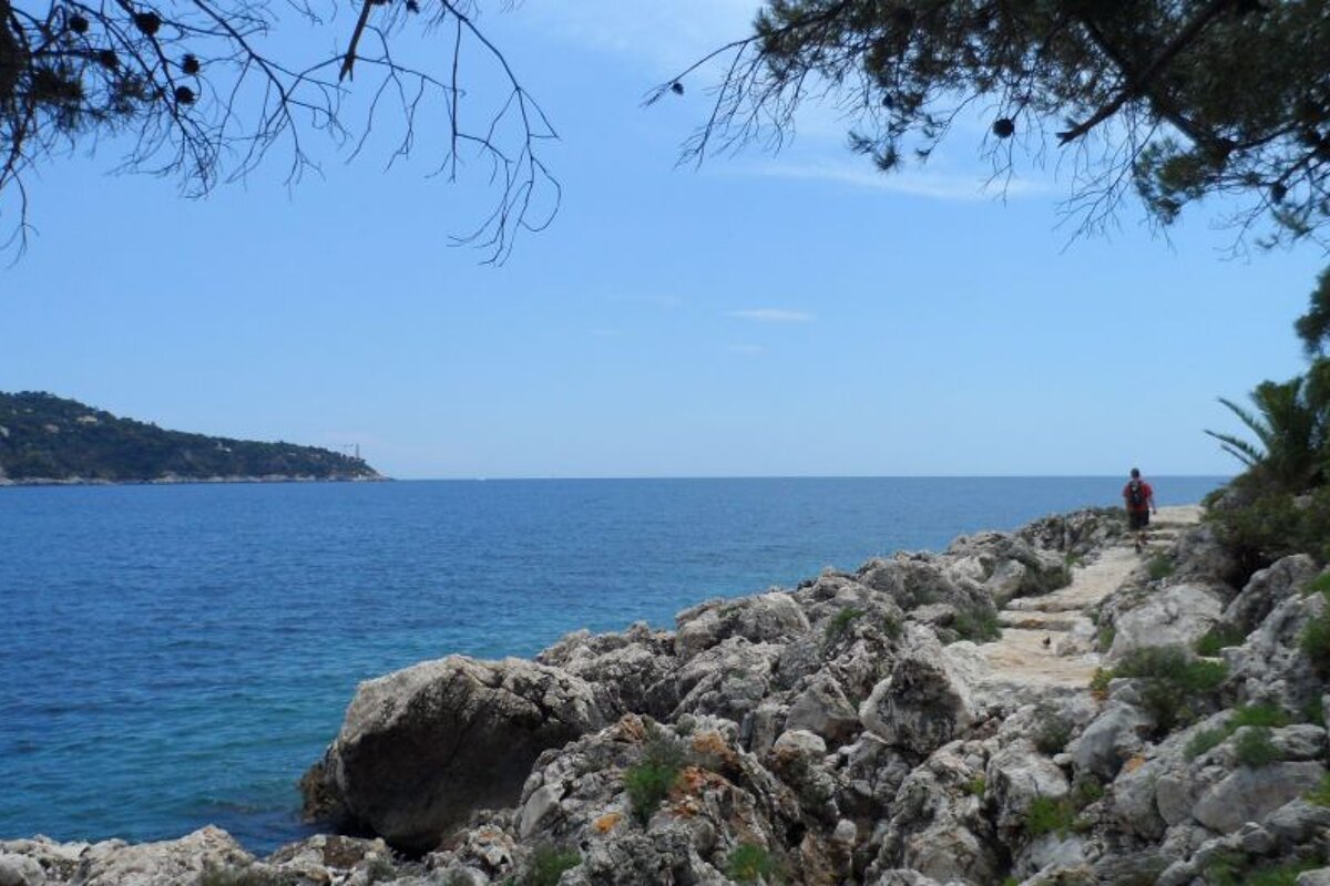Villefranche Sur Mer to Cap de Nice walking